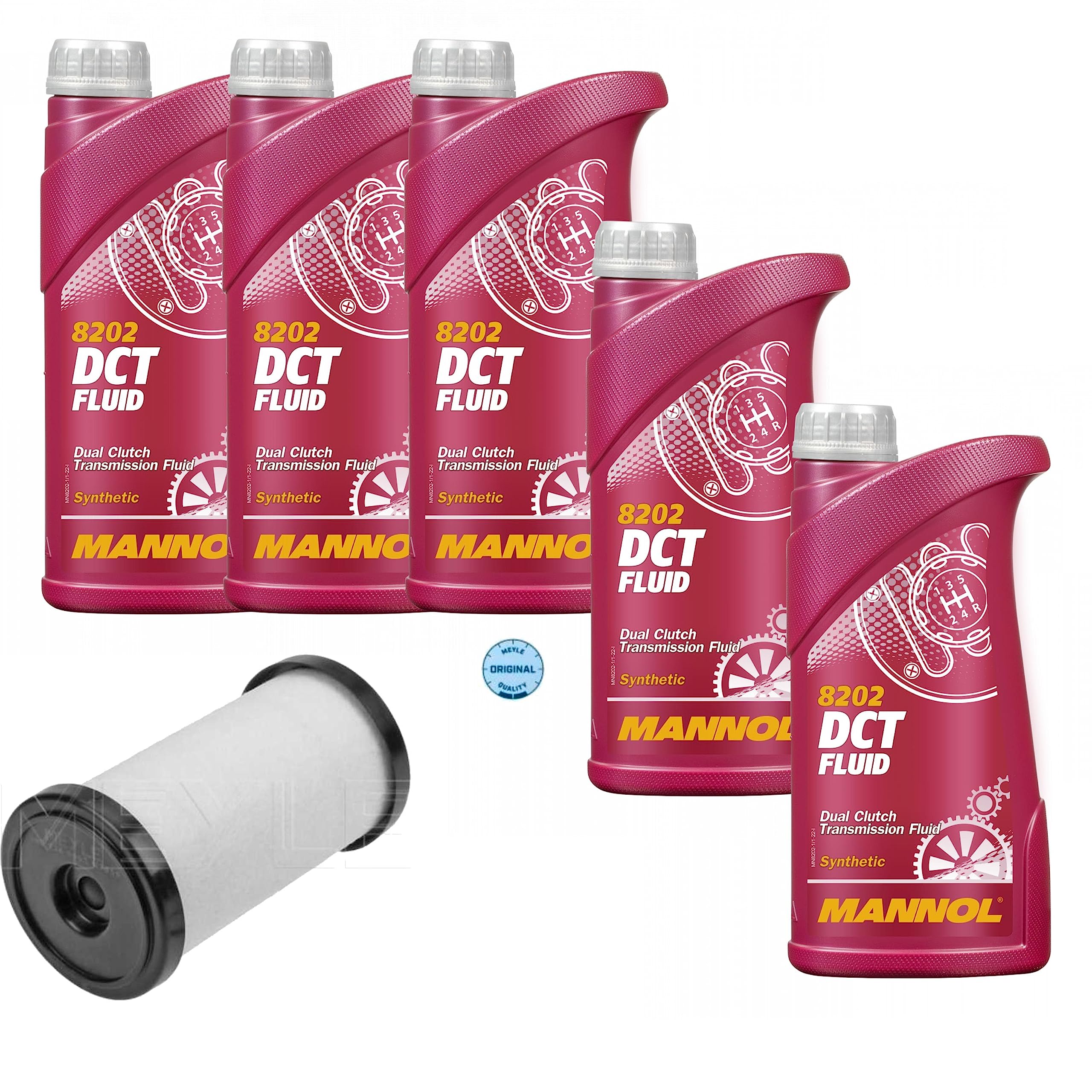 5L MANNOL DCT Fluid Getriebeölfilter für A3 Cabriolet Limousine Sportback V