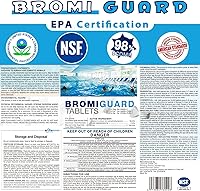 Vista 2 de Tabletas de Bromo para SPA Bañera de Hidromasaje 1lb 50LB Tabletas Bromantes Refuerzo Elimina Bacterias Algas Sensación de Agua Suave Sin Olor a