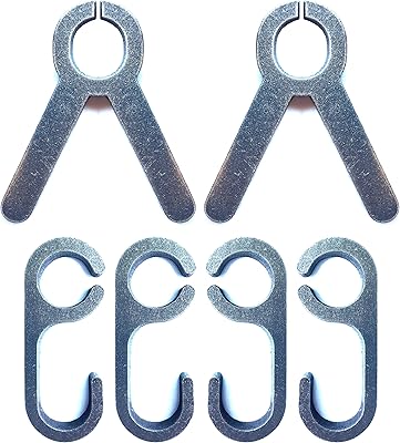 Steel Shooting Targets Magnum Target AR500 3/8 Conduit Stand Brackets - 2 Brackets / 4 Hooks