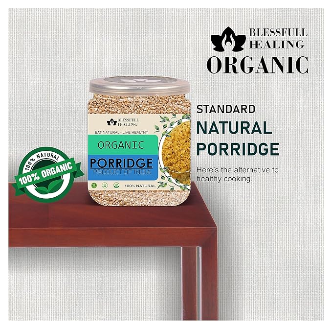 Blessfull Healing Organice PORRIDGE Para Desayuno 1 lb (453 g) miniatura 3
