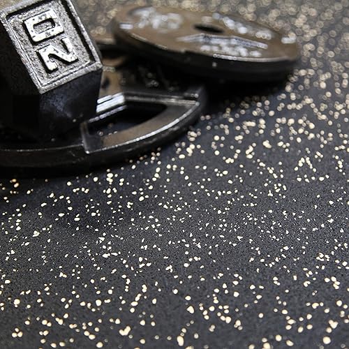 Miniatura 6 de Flooring Inc. Rollo de goma resistente de 14 de pulgada de grosor Alfombrillas de goma reciclada flexible para gimnasio en casa Alfombrilla de