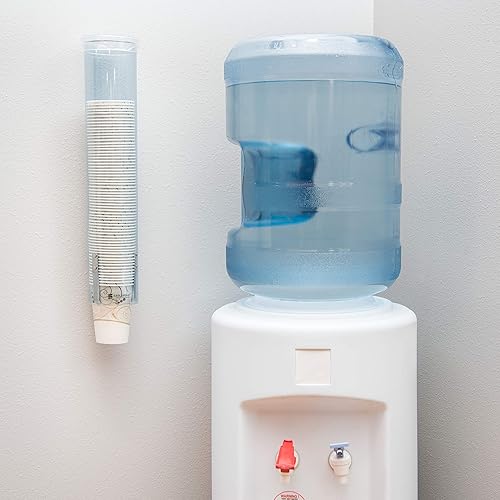 Miniatura 6 de San Jamar C4160TBL, despachador de vasos grande. Para conos de 3 a 4-12 onzas y copas planas tamaño 3 onzas a 5 onzas, aros 2-14 pulgadas a 2-78