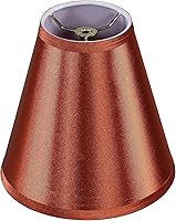 Vista 1 de Aspen Creative 32168 Pantalla de lámpara de construcción de araña con forma de imperio de transición en rojo ladrillo, (4 x 8 x 8 pulgadas)