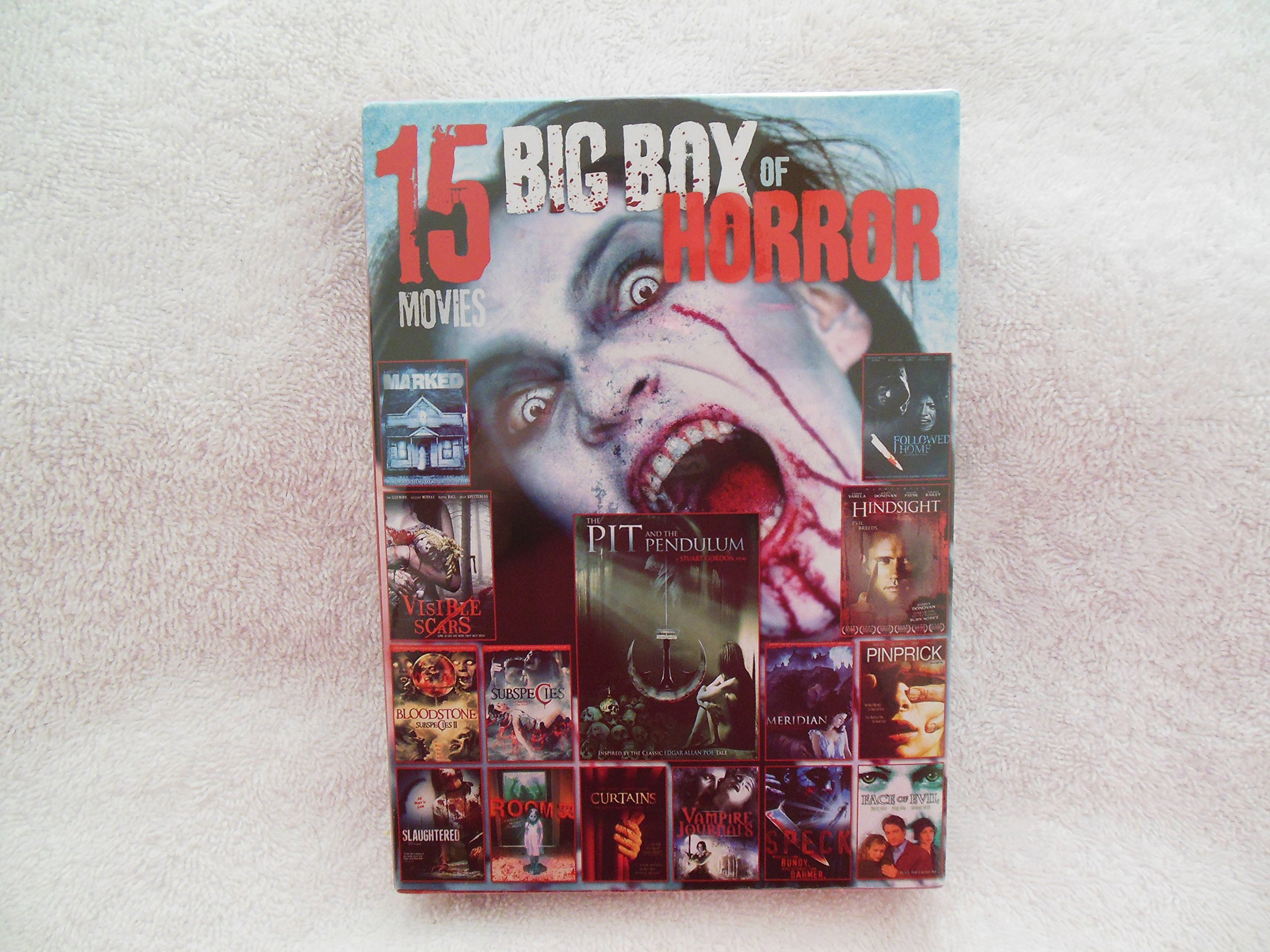 Amazon.com: Big Box of Horror 15 Movies~Over 21 Hours~Meridian