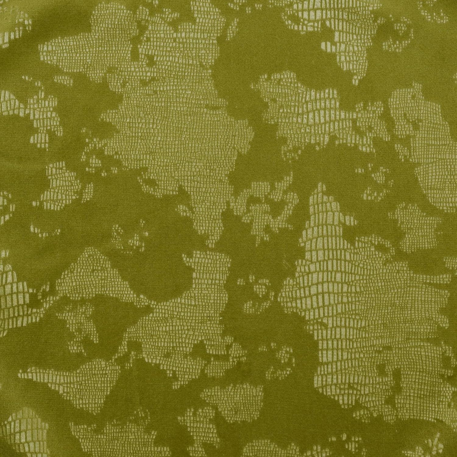 TopFabric - Waterfall - Ultra Plush Printed Luxurious Velvet Upholstery Fabric by The Yard