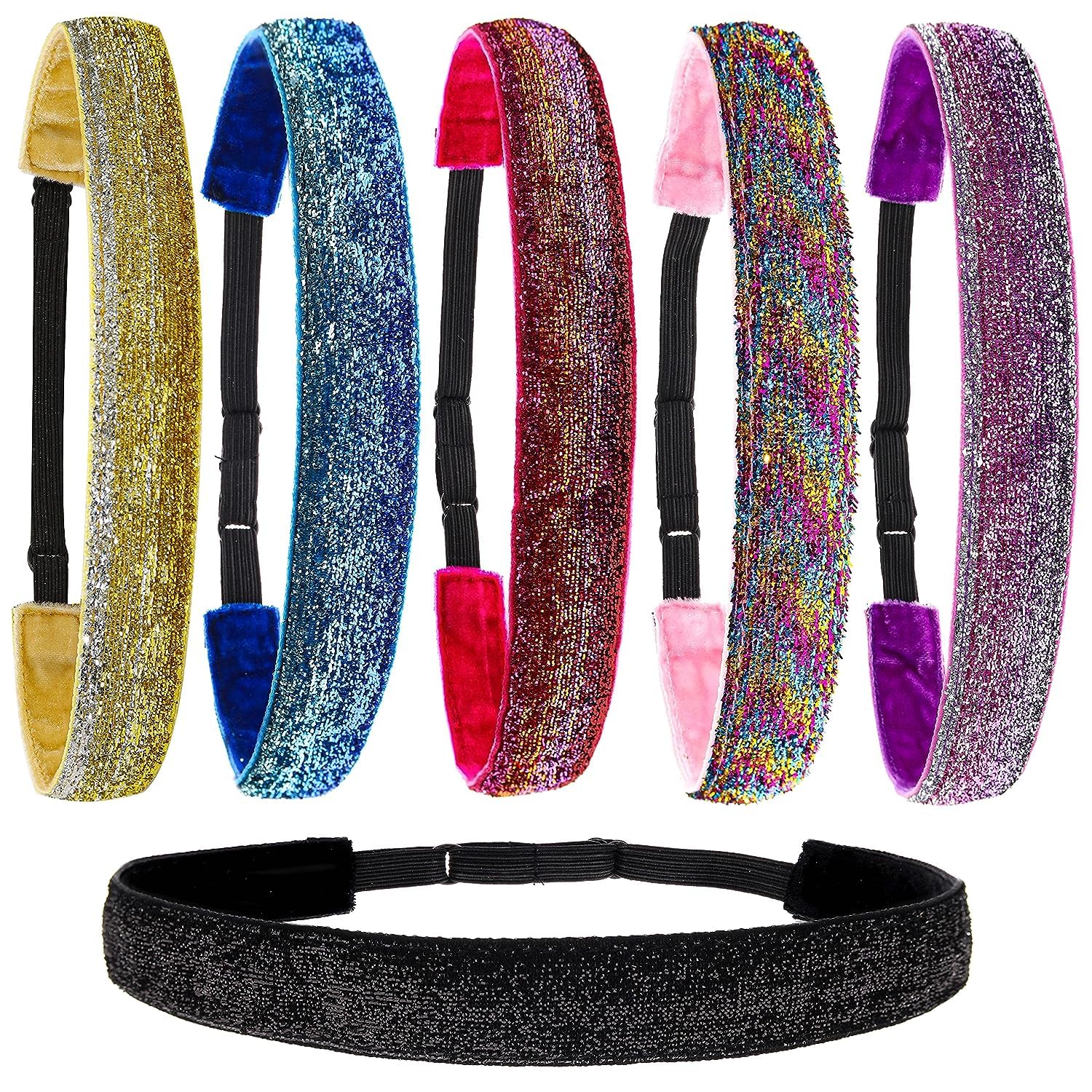 See full amazon price history chart for INHEAVEN 4 Glitter Headbands for Girls, Adjustable Non Slip Head Bands for Kids, Cute Sparkly Stretch Elastic Hair Accessories for Gymnastics For Teen Girls, Women INHEAVEN 4 Glitter Headbands for Girls, Adjustable Non Slip Head Bands for Kids, Cute Sparkly Stretch Elastic Hair Accessories for Gymnastics For Teen Girls, Women (B0D1PFFLB3) Amazon Price History, Amazon Price Tracker