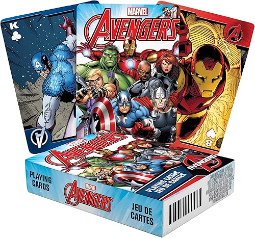 Aquarius Marvel Avengers Comics - Juego de cartas de 3 pulgadas