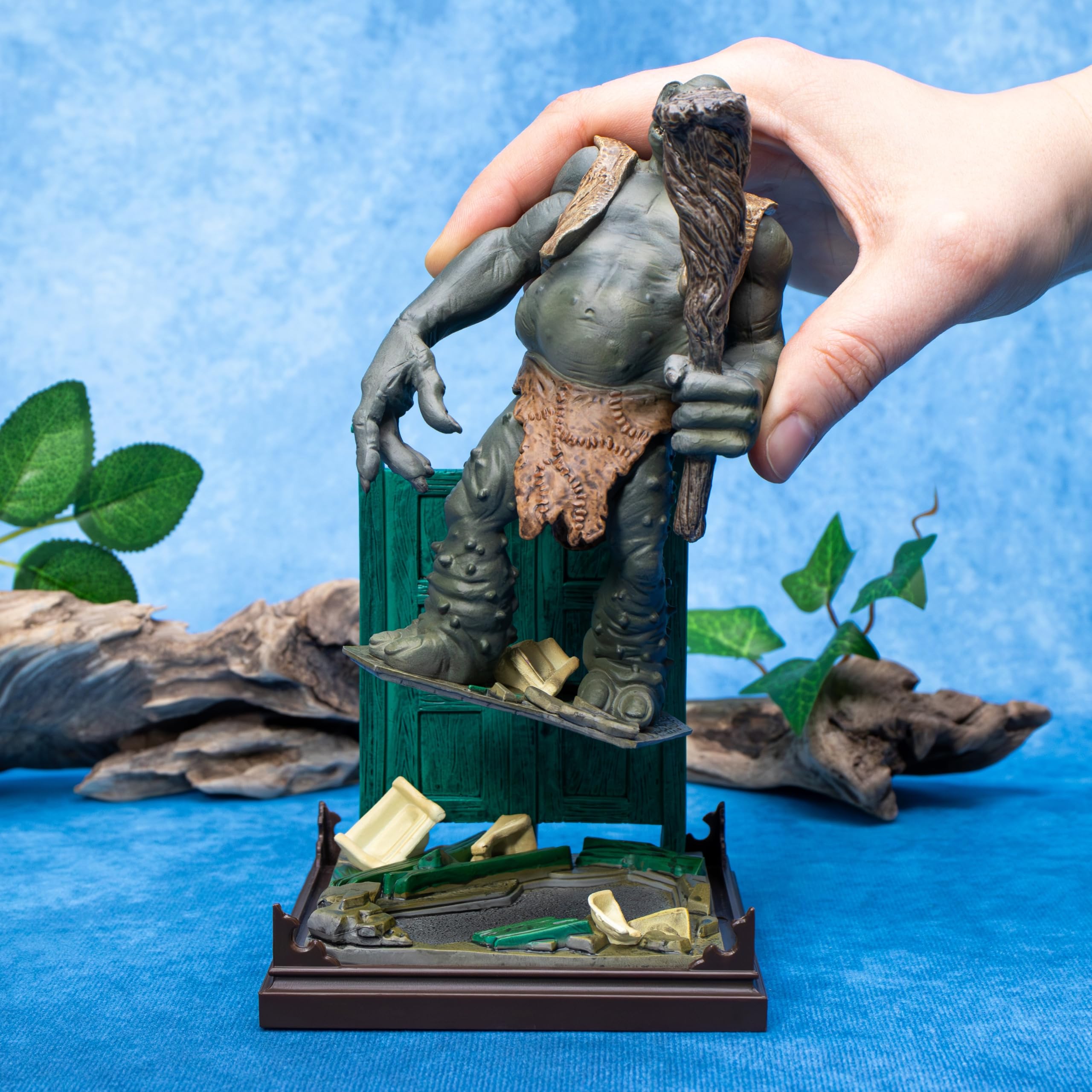 The Noble Collection - Magical Creatures Troll - Hand-Painted Magical Creature #12 - Officially Licensed 7in (18.5cm) Harry Potter Toys Collectable Figures - for Kids & Adults