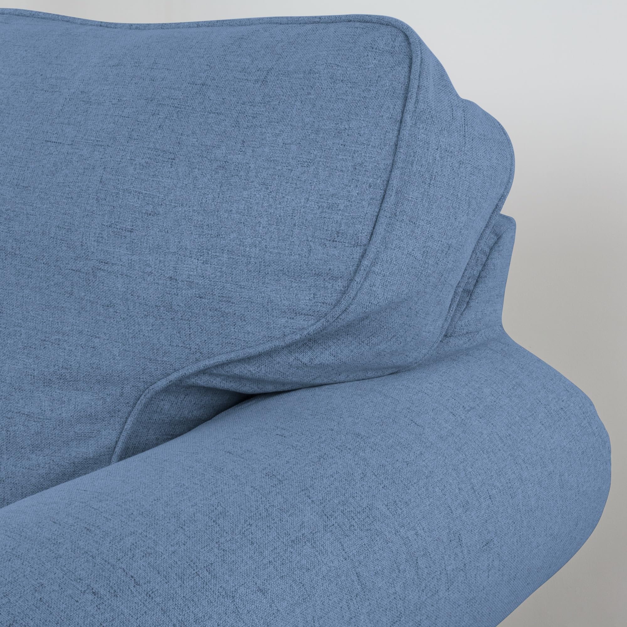 Dagra Bezug für EKTORP 3er-Sofa (ohne Schlaffunktion) (Blue A13)