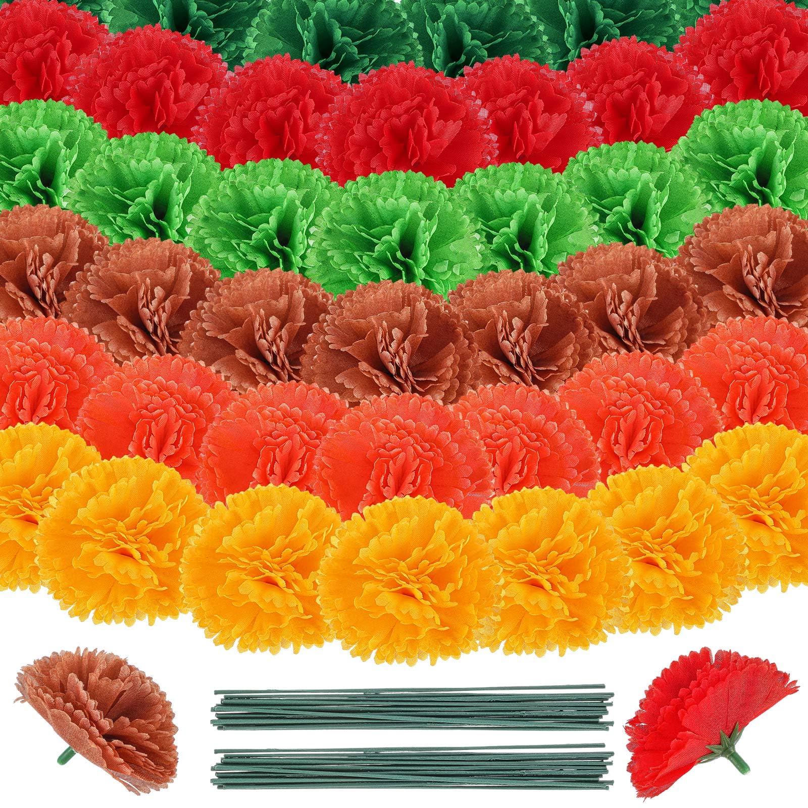 Fleurs de souci mexicaines artificielles pour votre décoration de fond de fête mexicaine