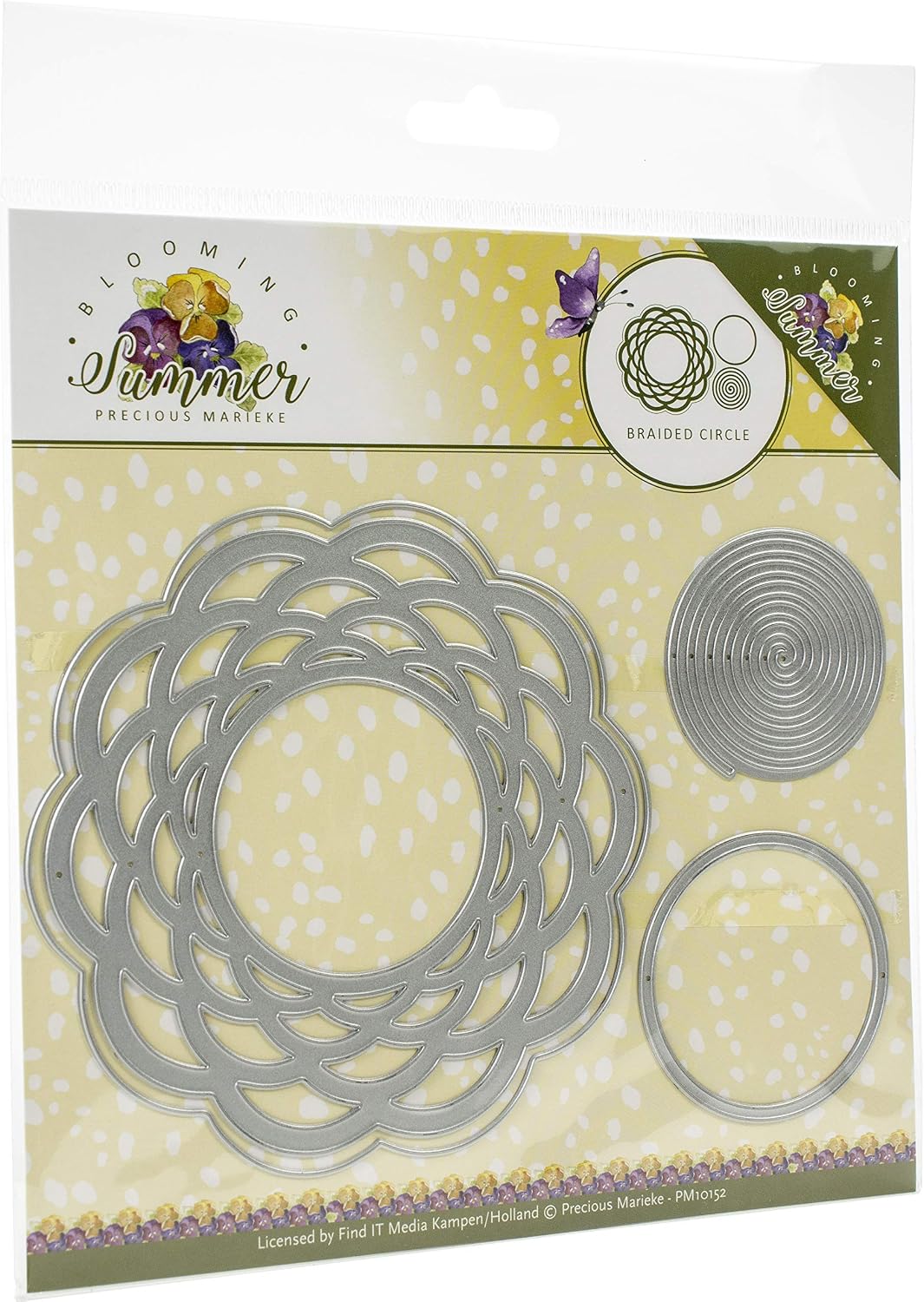 Precious Marieke Marieke Dies CIRC, Braided Circle, Blooming Summer, One Size
