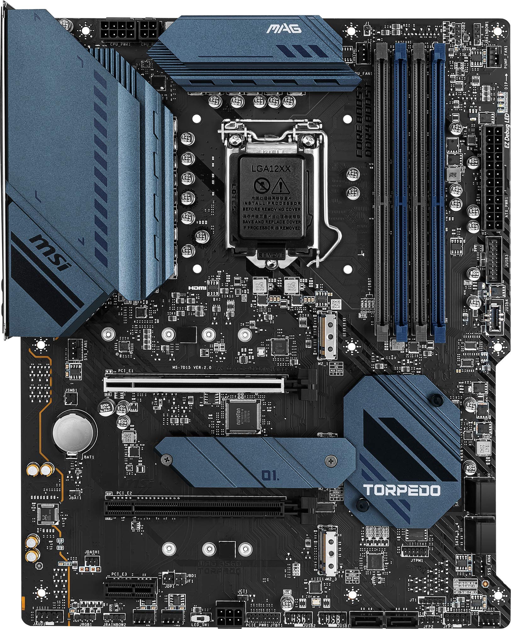 Amazon | MSI MAG B560 TORPEDO マザーボード ATX 第10・11世代CPU対応