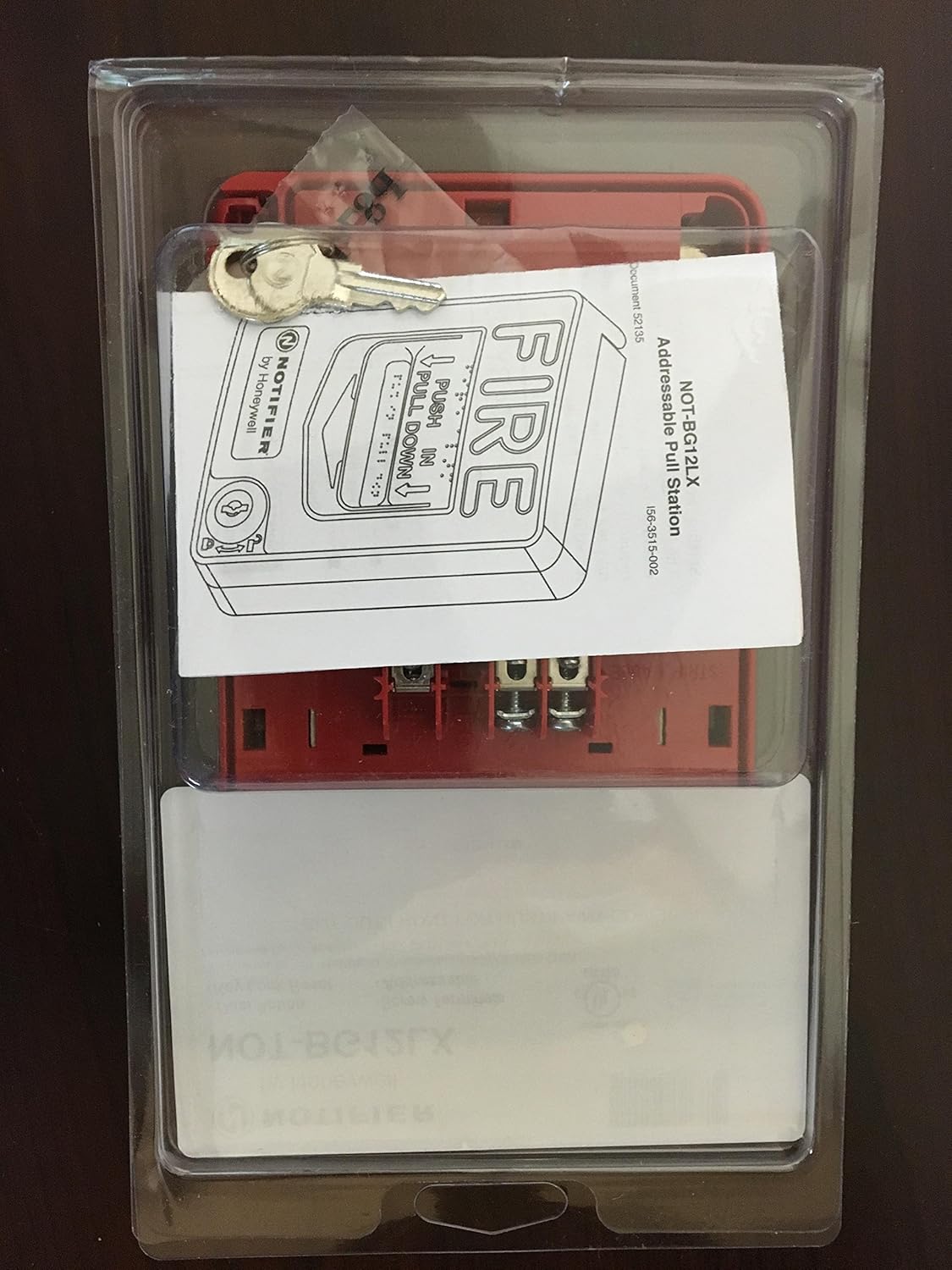 Notifier NOT-BG12LX Addressable Pull Station