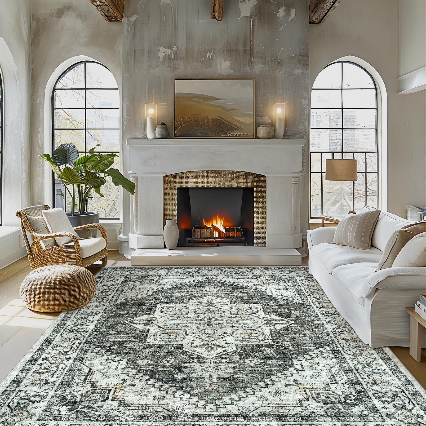 Amazon.com: Area Rug Living Room Carpets: 9x12 Large Machine