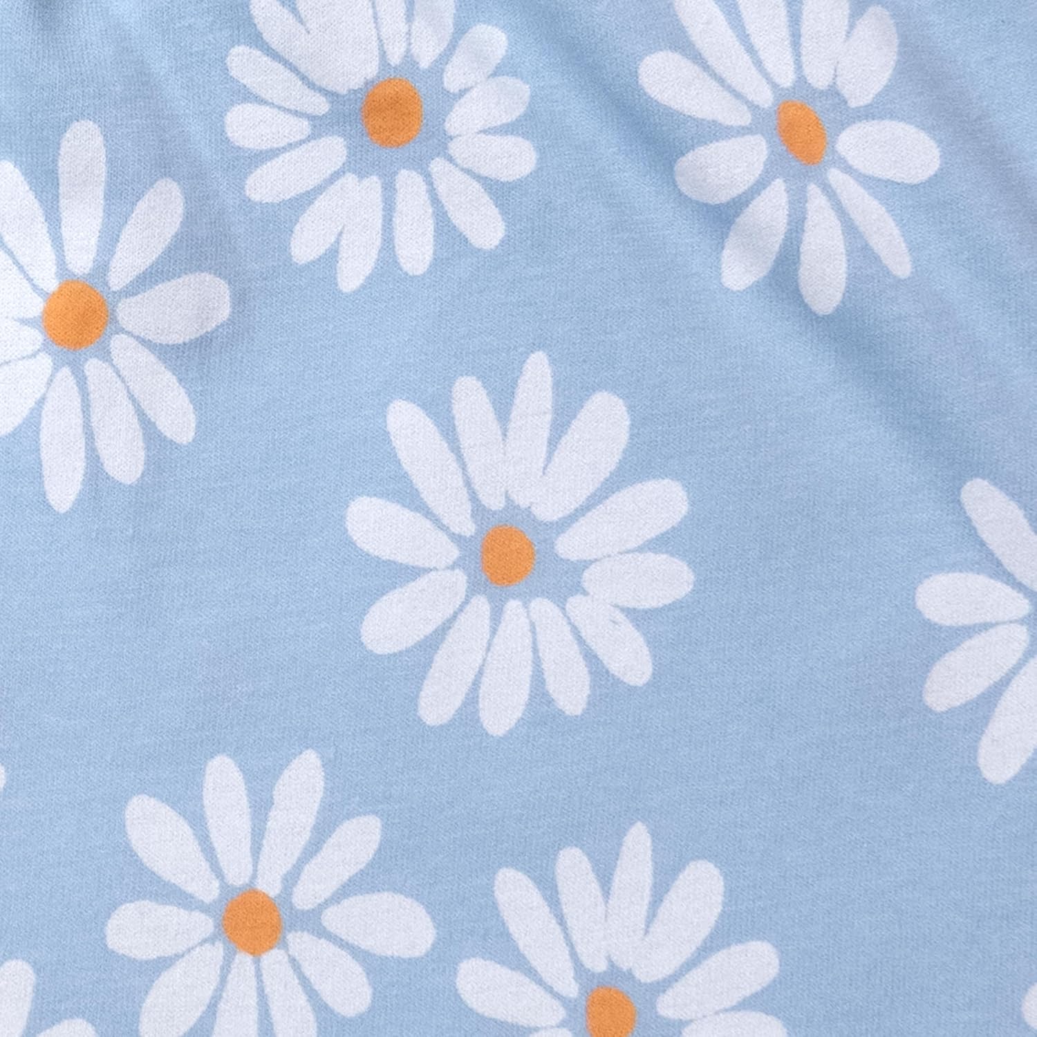 HonestBaby Baby-Girls Cuffed Short 100% Organic Cotton for Infant Baby and Toddler Girls - Image 5