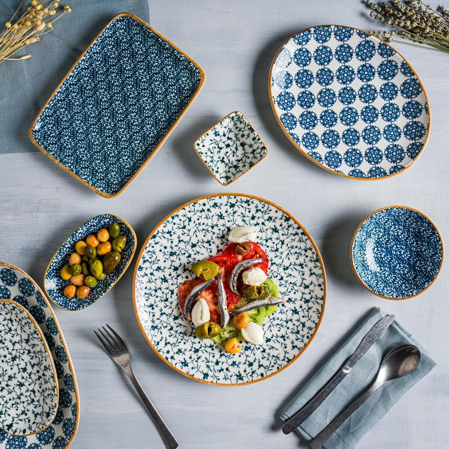 Dinnerware Set - Calif - 24 pieces - 6 Persons - Porcelain