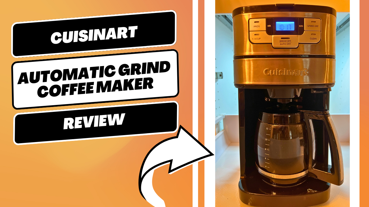 Watch HONEST review of the Cuisinart DGB 400 Coffeemaker Grinder