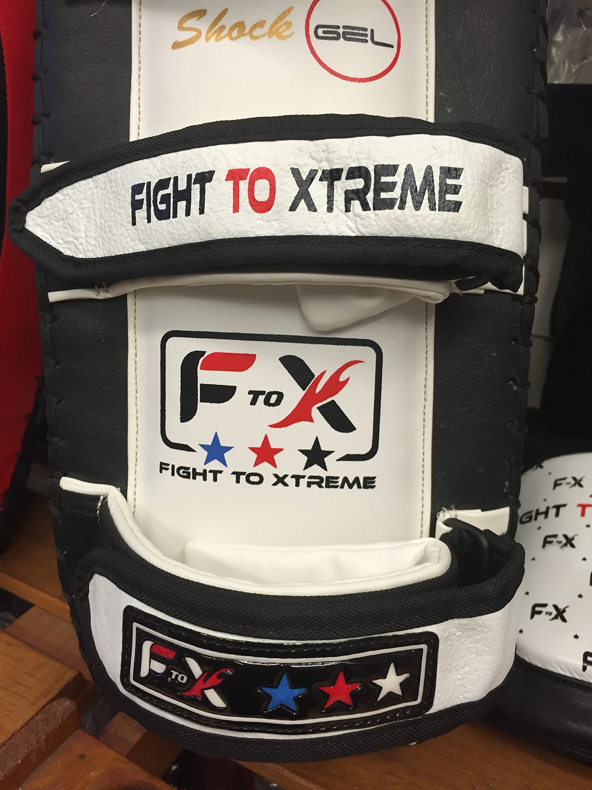 Muay Thai Boxing Thai Pads Leather Muay Thai Kick Pads FTX Sports