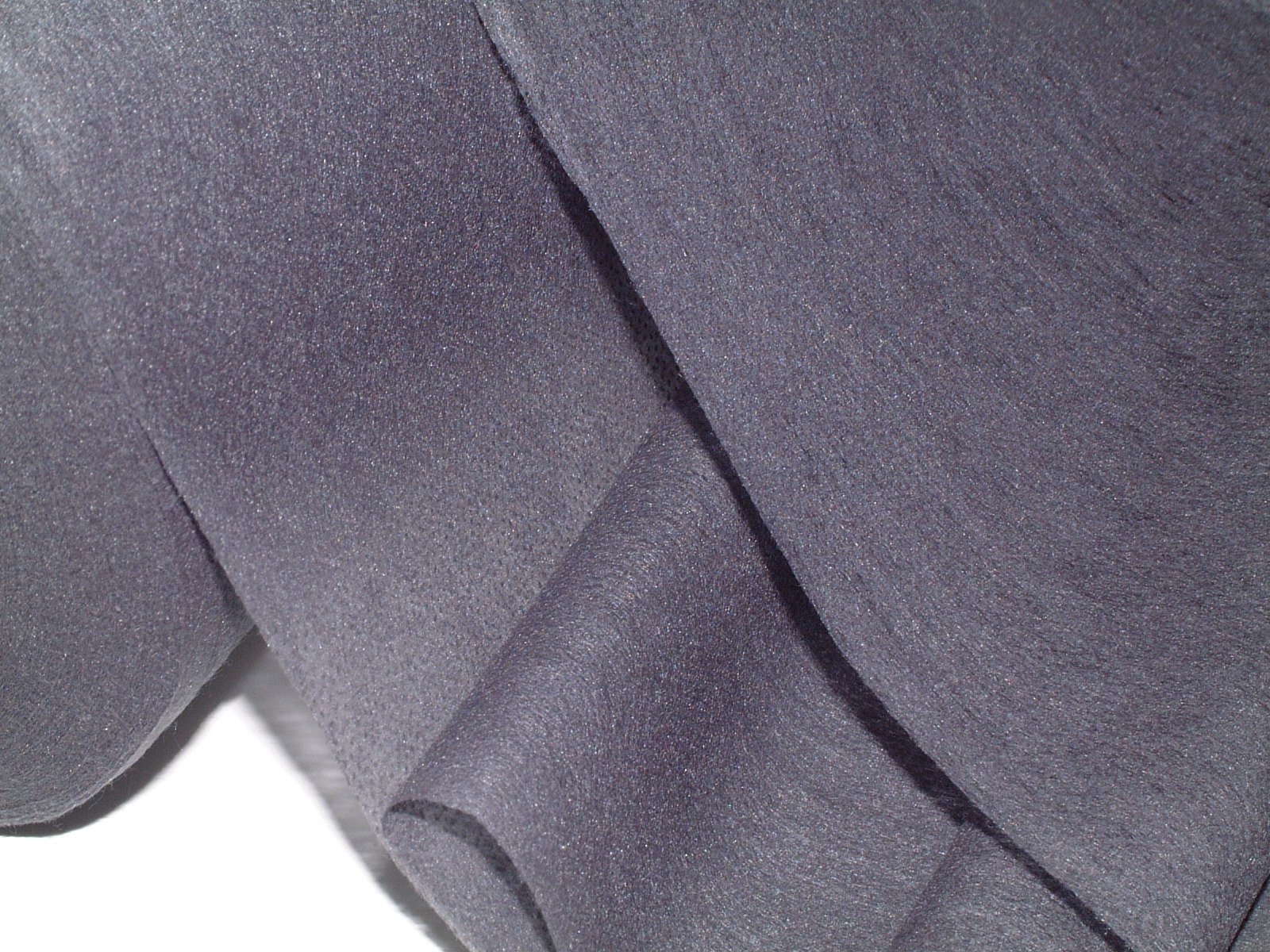 Vilene Iron-on nonwoven interfacing H 180 black-coloured; width 35.10 inch/90cm, price per meter