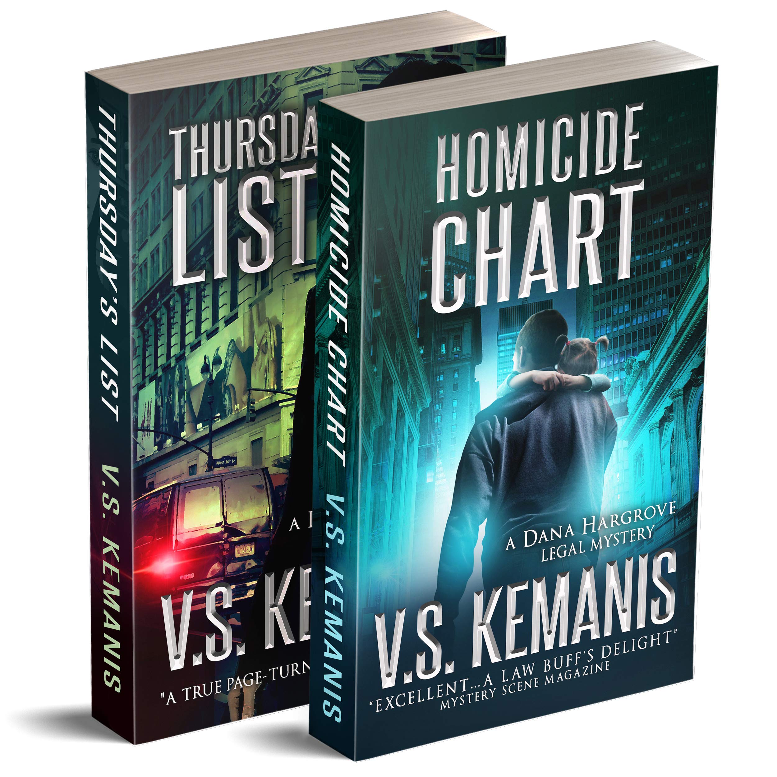 A Dana Hargrove Double: THURSDAY'S LIST and HOMICIDE CHART (Dana Hargrove Legal Mysteries, Novels 1 and 2)