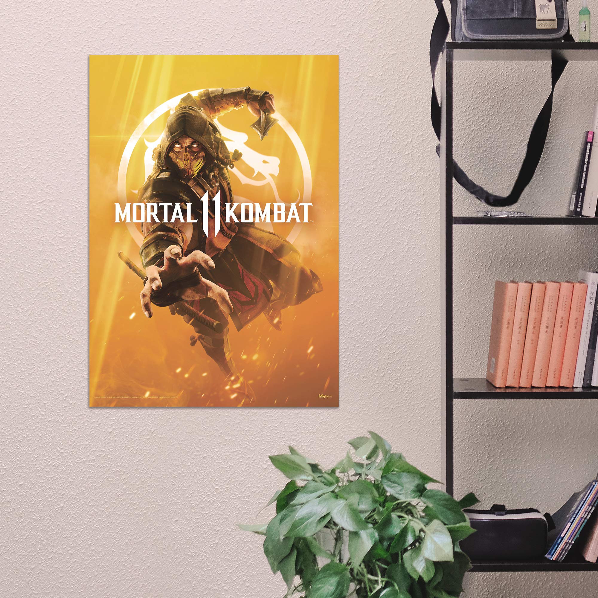 Amazon.co.jp: MIGHTYPRINT モータルコンバット 11 スコーピオン 17 x
