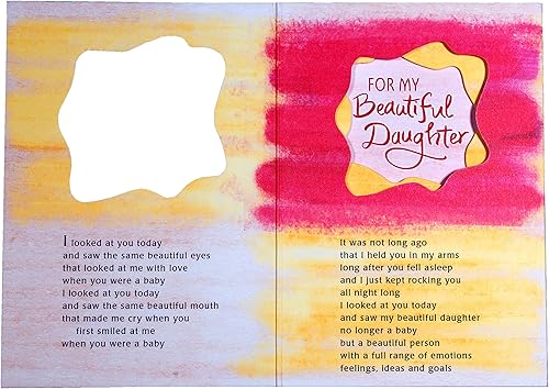 Miniatura 4 de Blue Mountain Arts Tarjeta de felicitación "For My Beautiful Daughter" es la tarjeta perfecta de Navidad, cumpleaños, graduación o "I Love You" de