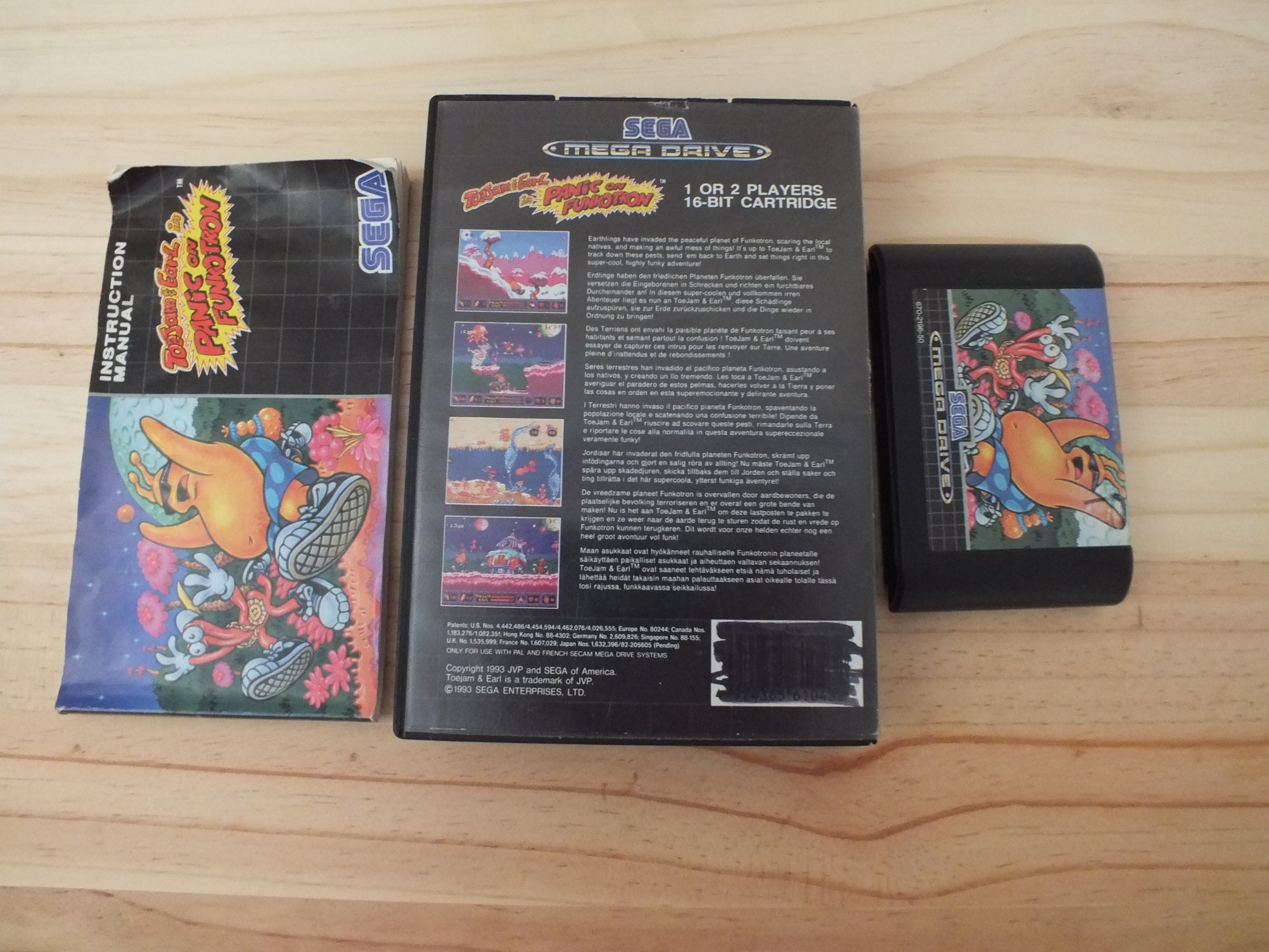 Toe Jam and Earl 2 Panic on Funkotron [Megadrive FR]
