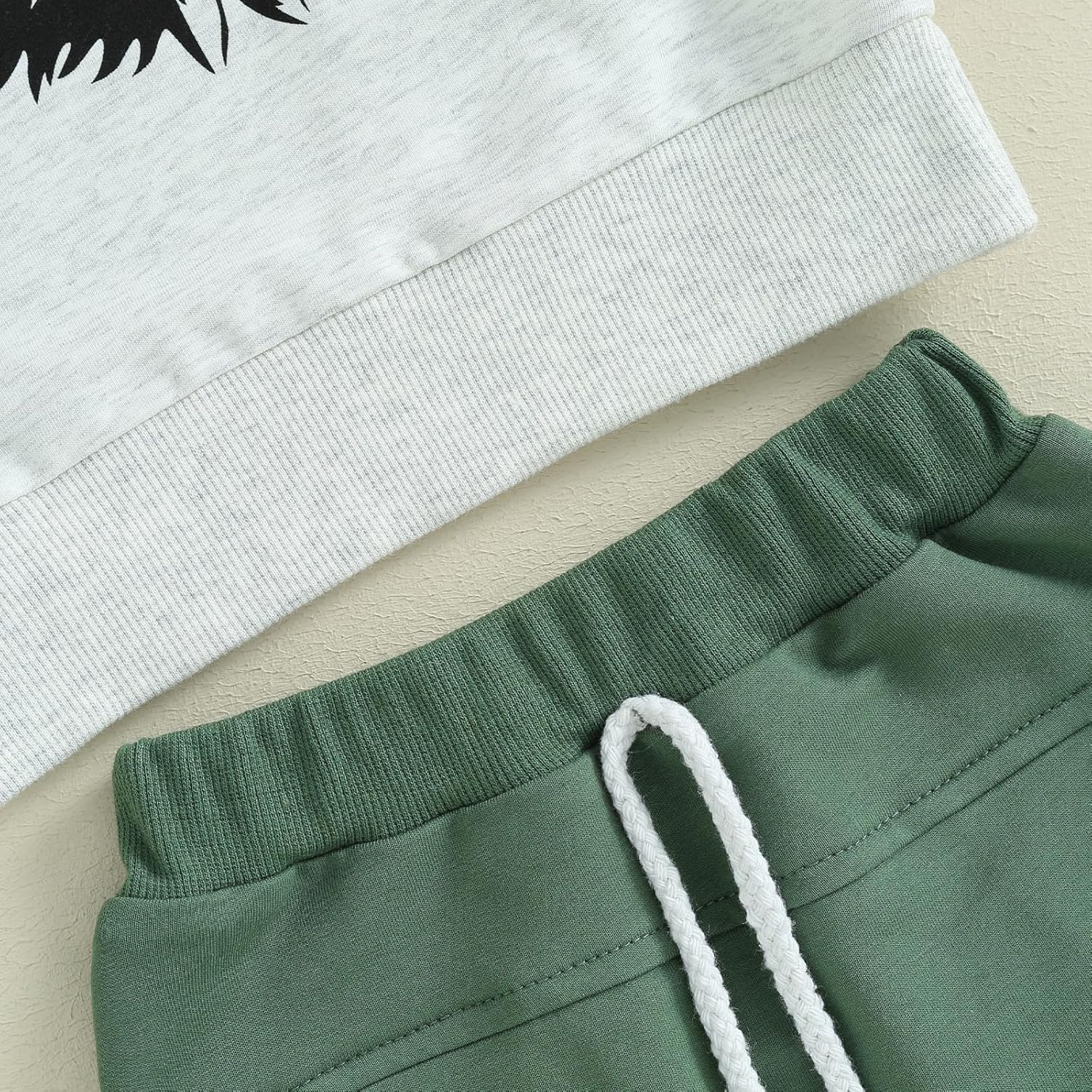 Chloefairy Toddler Baby Boy Football Outfits Birds Sweatshirt Shirt Top Jogger Pants Set 2Pcs Infant Fall Winter Clothes - Image 5