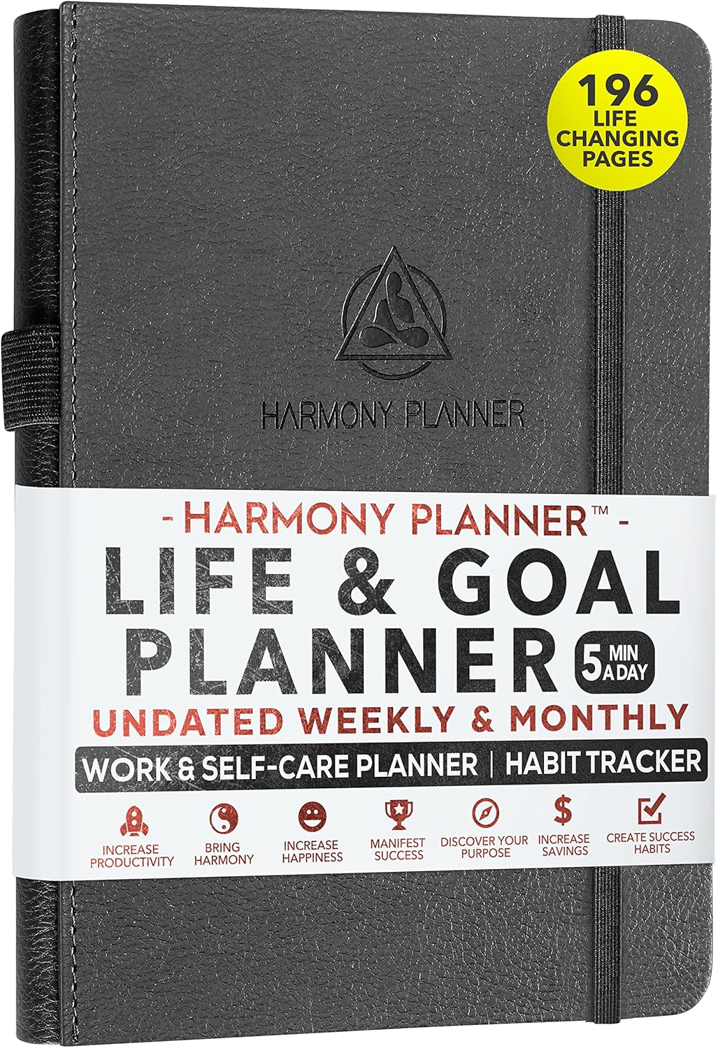 Harmony Goal Planner A 12 Month Journey to Bring Harmony in Your Life, Increase Productivity