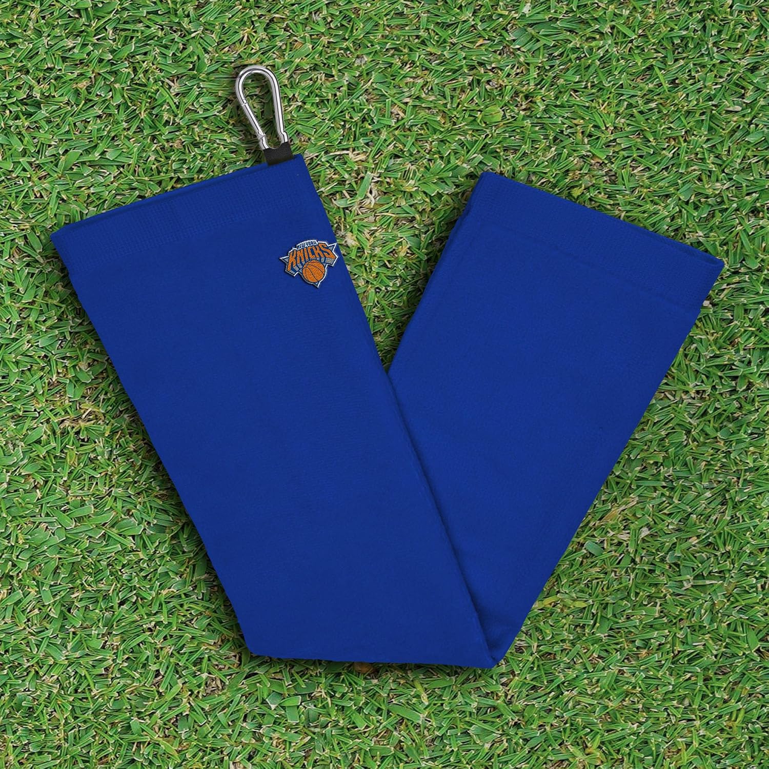 NORTHWEST New York Knicks NBA Team Logo Micro Fiber Tri-Fold Golf Towel 16 x 24 Inches