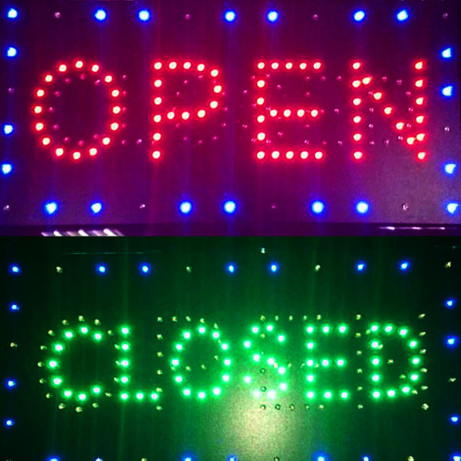 Amazon.com : LED Open Sign for Business. Bright 19 x 10
