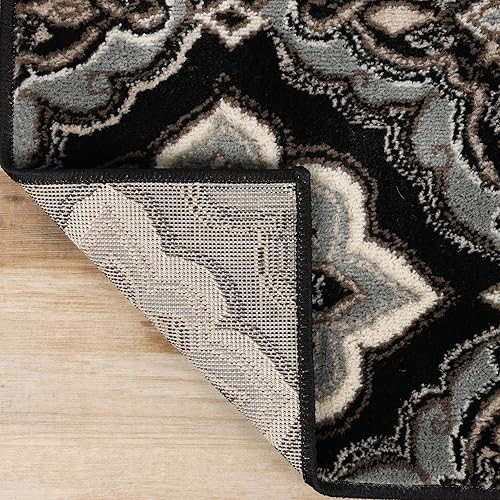 Miniatura 7 de SUPERIOR Alfombra de área para interiores, respaldo de yute, perfecta para entrada, oficina, salóncomedor, dormitorio, cocina, suelo de madera,