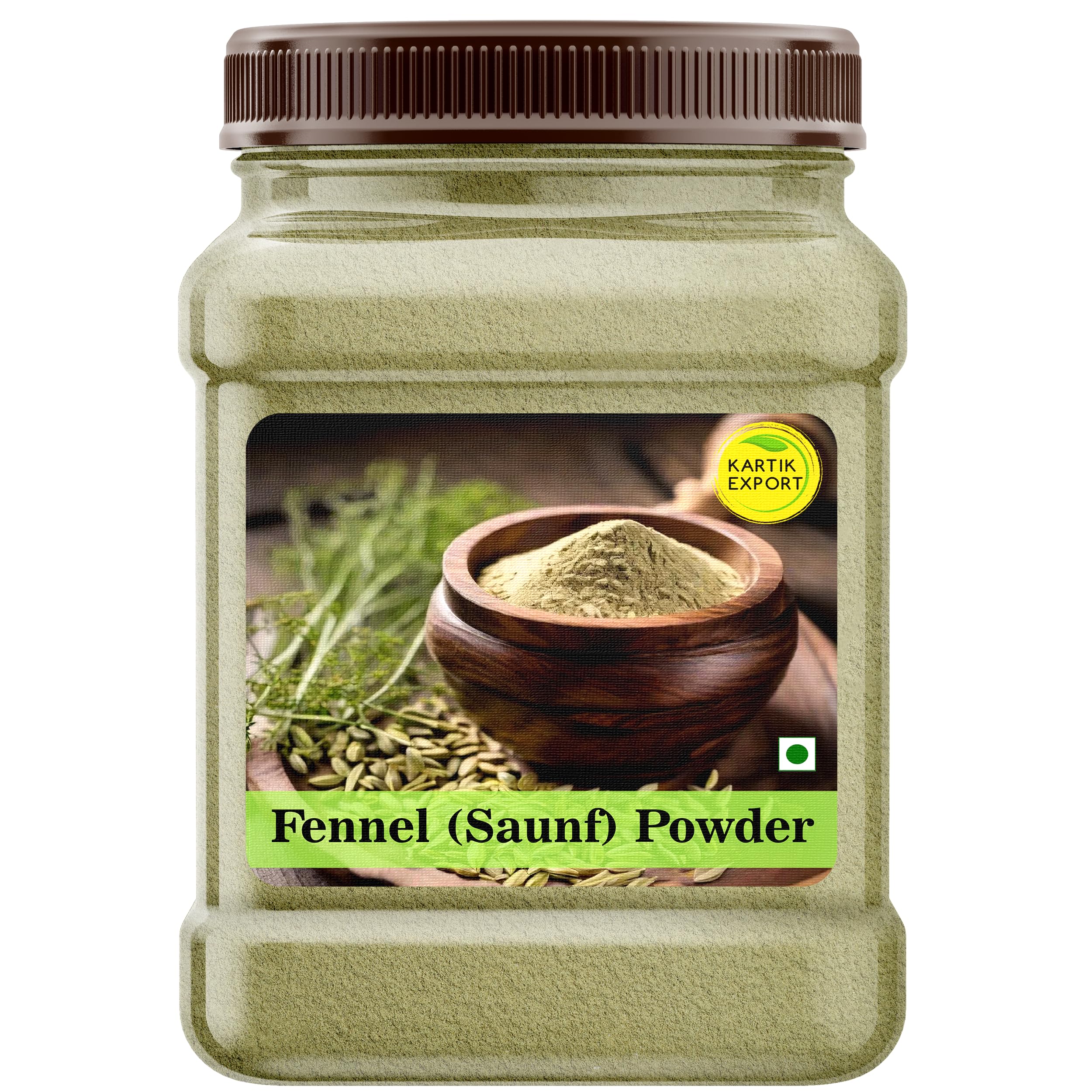 Kartik Export Fennel Seeds Saunf Powder | Variyali Powder - 800g (Jar Pack of 2 X 400 Grams)-picture-19
