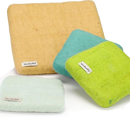 Miniatura 4 de Woolbuddy Almohadilla de fieltro de aguja, Estera de fieltro de aguja, Suministros de fieltro de aguja, Alternativa de almohadilla de espuma, Estera