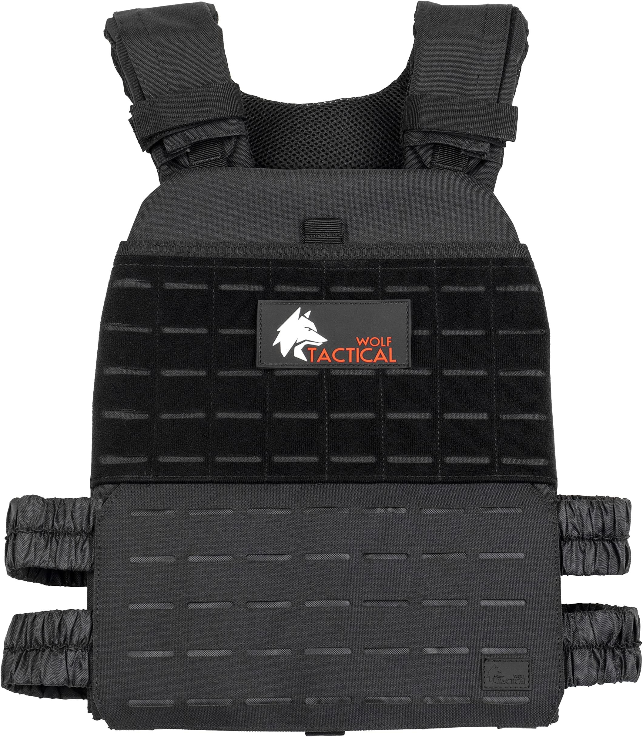 WOLF TACTICAL Adjustable Weighted Vest WODs, Strength and Endurance Training, Fitness Workouts, Running