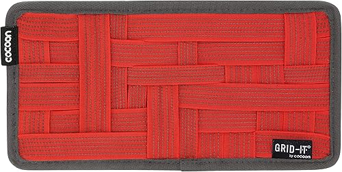 Miniatura 2 de Cocoon CPG5RD GRID-IT Organizador de accesorios - Pequeño 1025 x 5125 pulgadas rojo carrera
