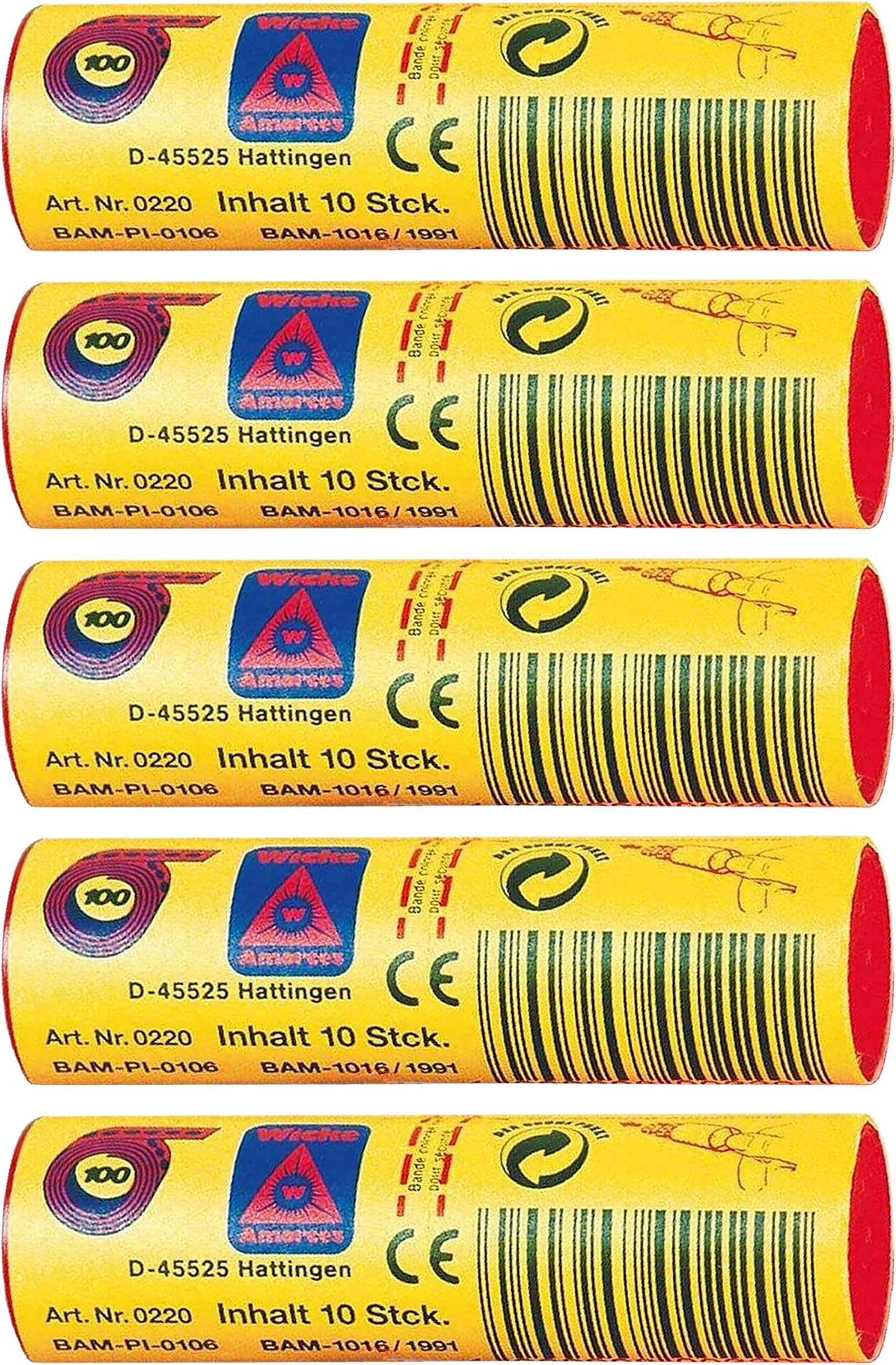 0220 Amorces 5 Rolls