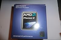 Vista 1 de AMD Phenom II X4 945 Deneb 3.0 GHz 4x512 KB L2 caché Socket AM3 95W Procesador de cuatro núcleos - Retail HDX945WFGMBOX