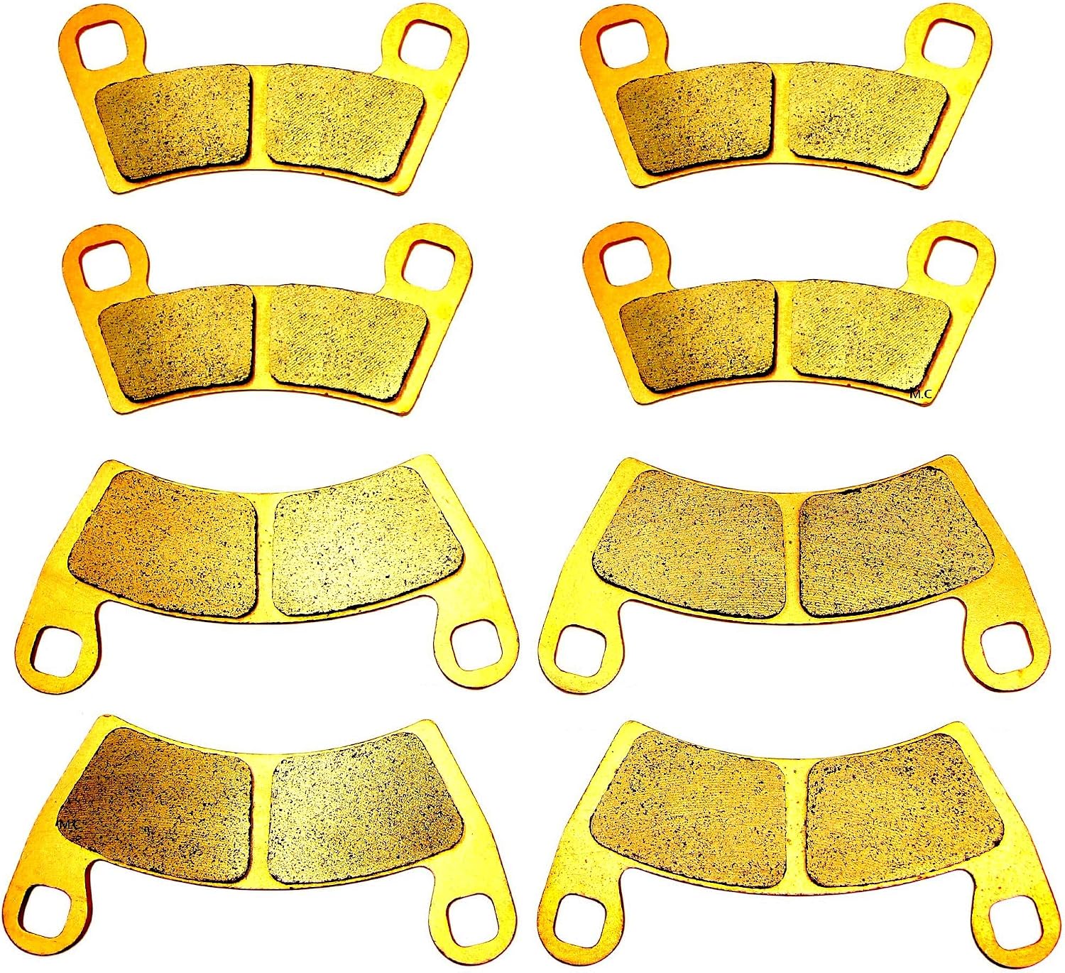 Front Rear Brake Pads for Polaris Ranger XP 1000 Crew Brakes 2018-2022 499