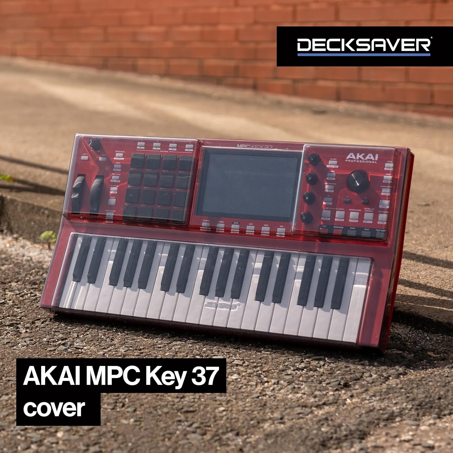 Decksaver Polycarbonate Cover Compatible with Akai MPC Key 37