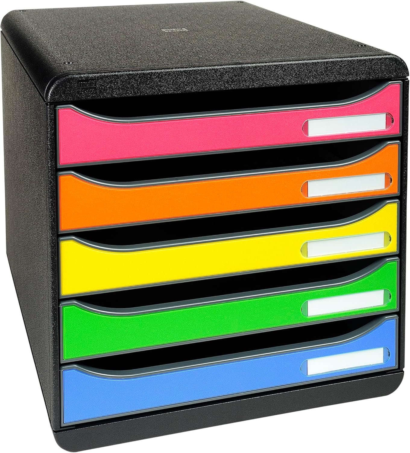 EXACOMPTA Schubladenbox BIG-BOX PLUS, 5 Schübe, himbeer 3097284D bei EXACOMPTA Schubladenbox BIG-BOX PLUS, 5 Schübe, himbeer 3097284D bei