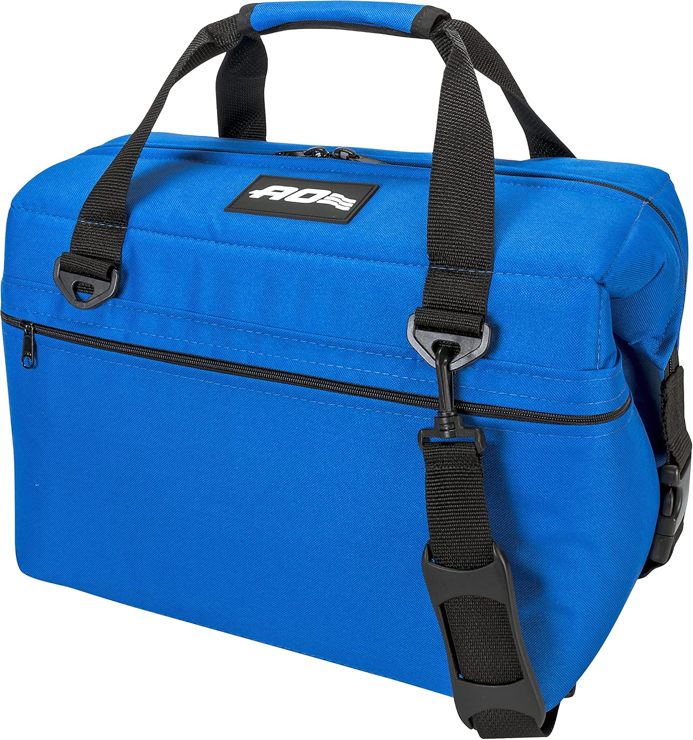 AO Coolers Original Soft Cooler with High-Density Insulation, Royal Blue, 24-Can