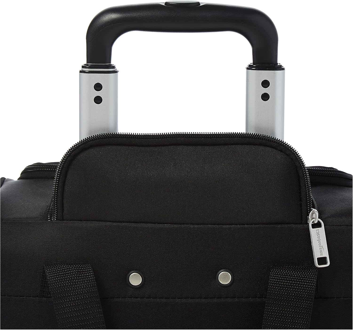 Amazon Basics Underseat Carry-On Rolling Travel Luggage Bag with Wheels, 14 Inches, Black