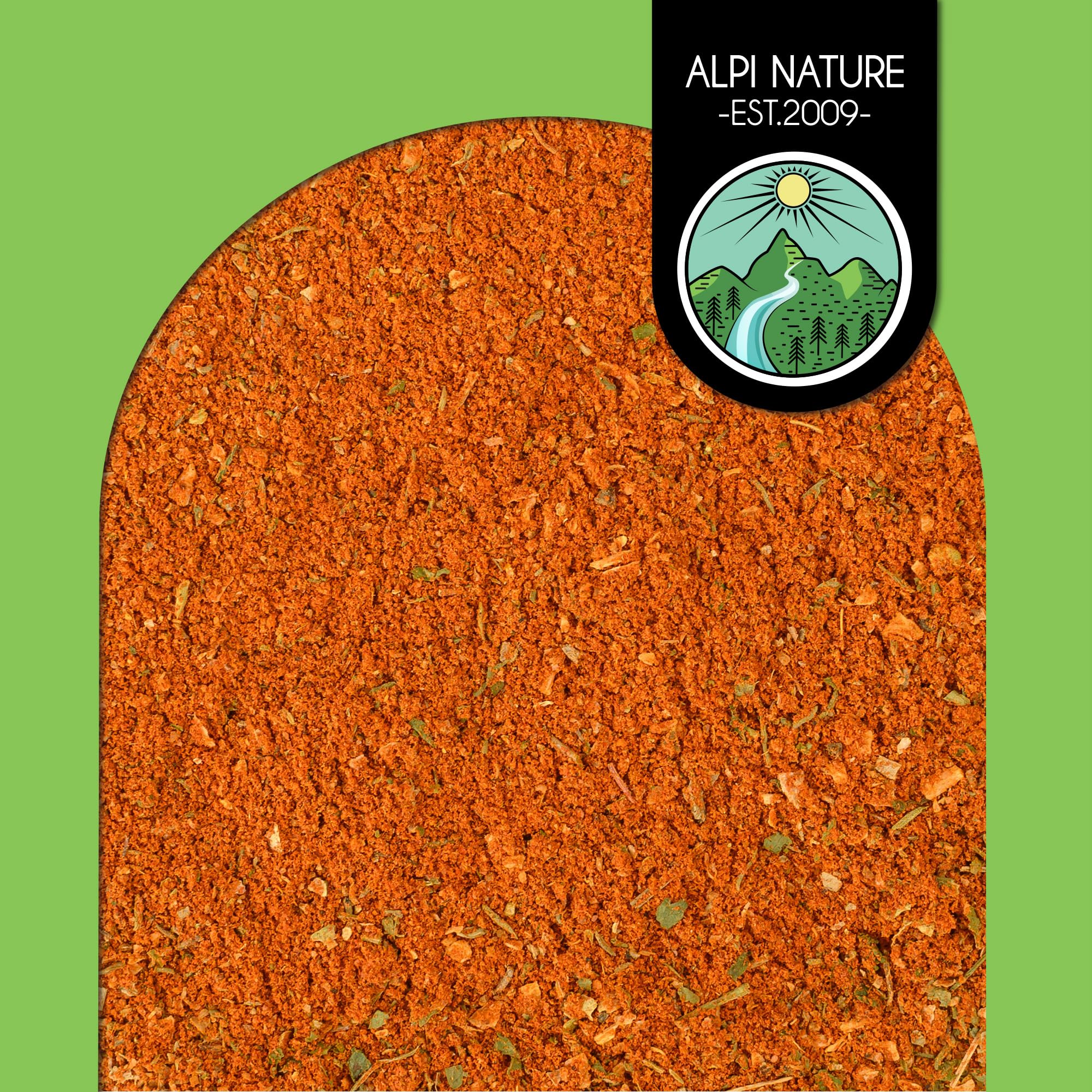 Alpi Nature Przyprawa Cajun 250g, Mieszanka Przypraw Cajun, Ostra Mieszanka do Gotowania, Przyprawy Indyjskie