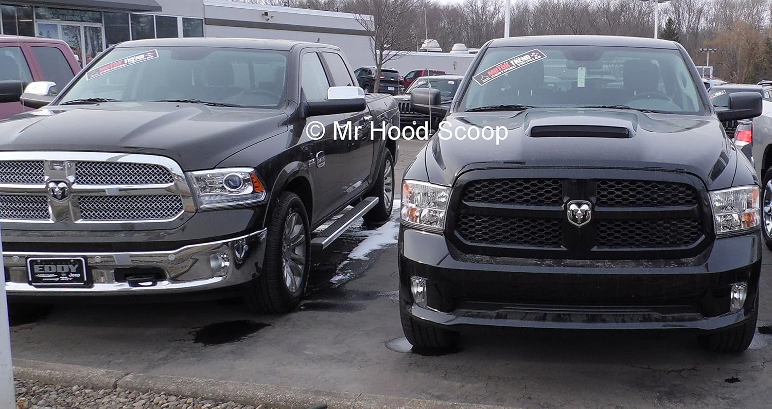 Hood Scoop for Dodge Ram 1500 Factory Style By MrHoodScoop PAINTED