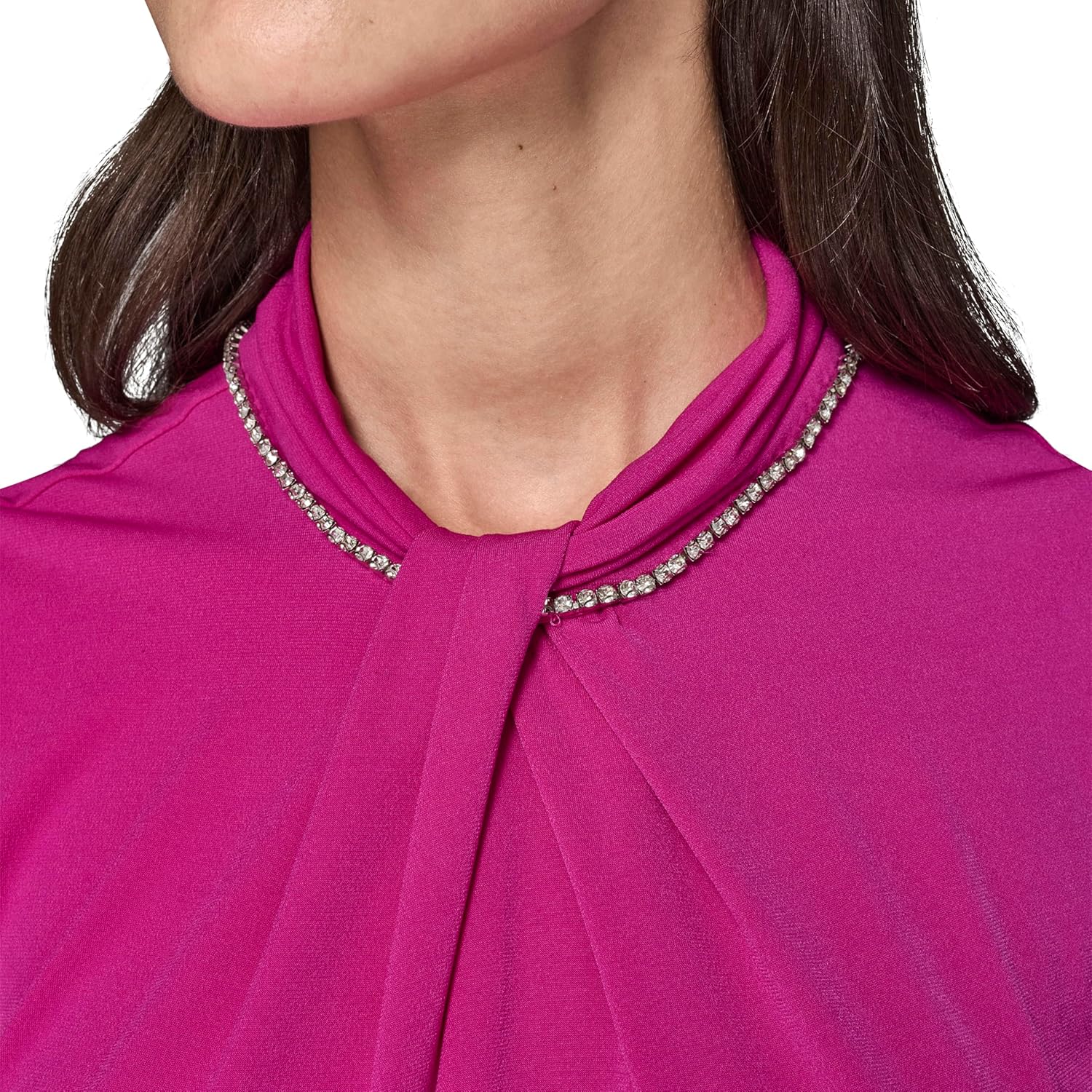 Karl Lagerfeld Womens Sleeveless Novelty Blouse - Image 5