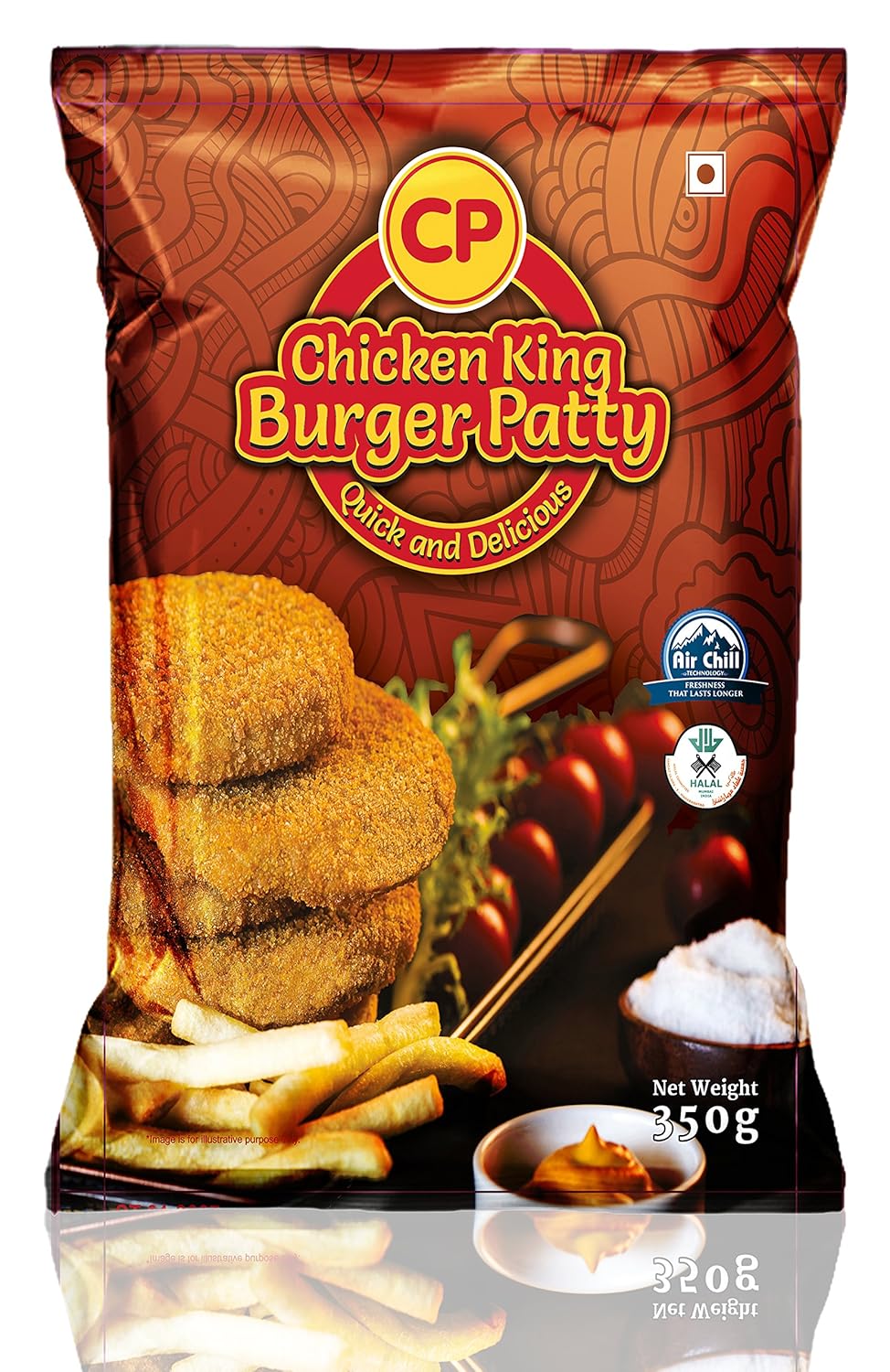 CP Chicken King Burger Patty, 350 grams Amazon.in Grocery & Gourmet