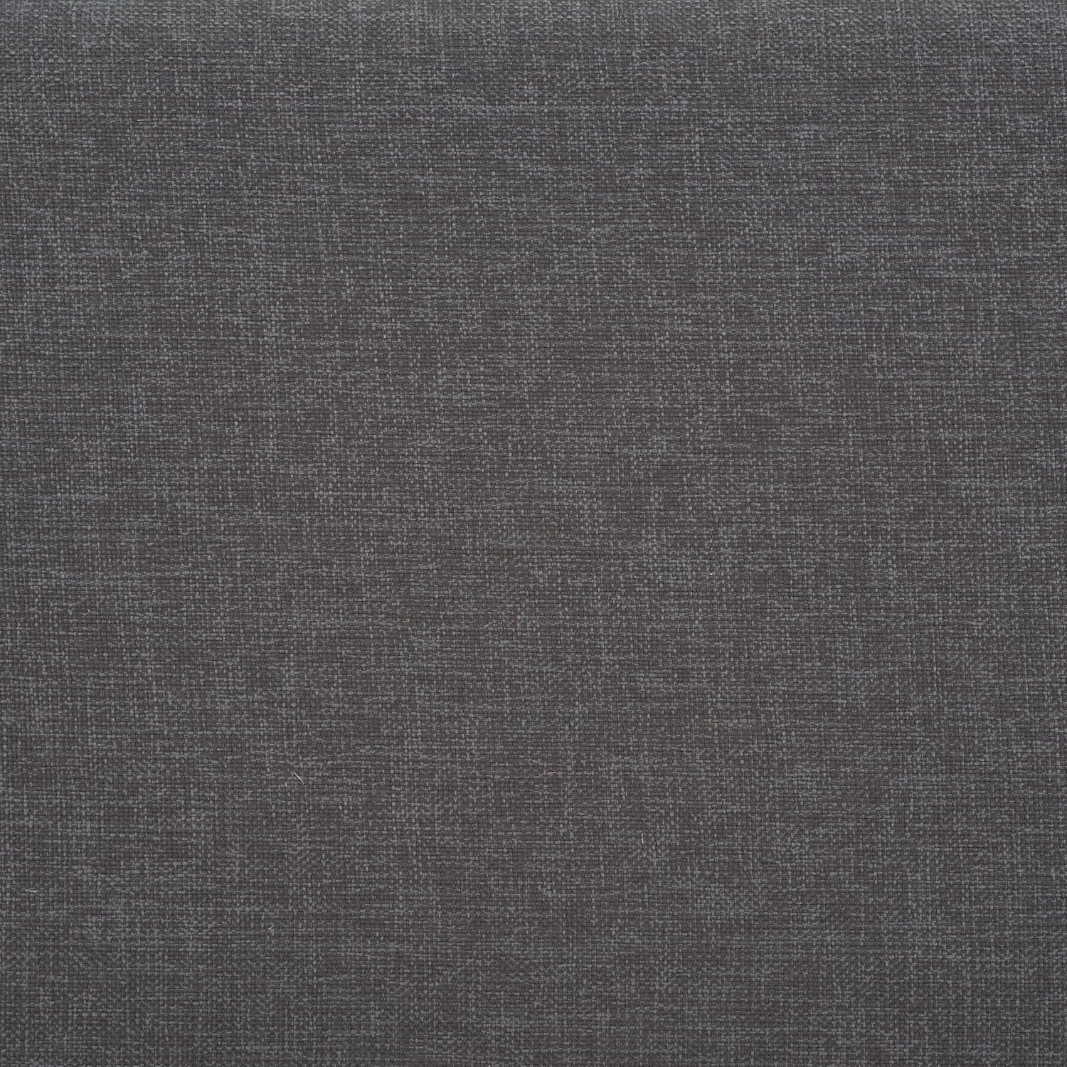 SAFAVIEH Home Collection Milligan Dark Grey/Black Open Shelf Bench with Cushion