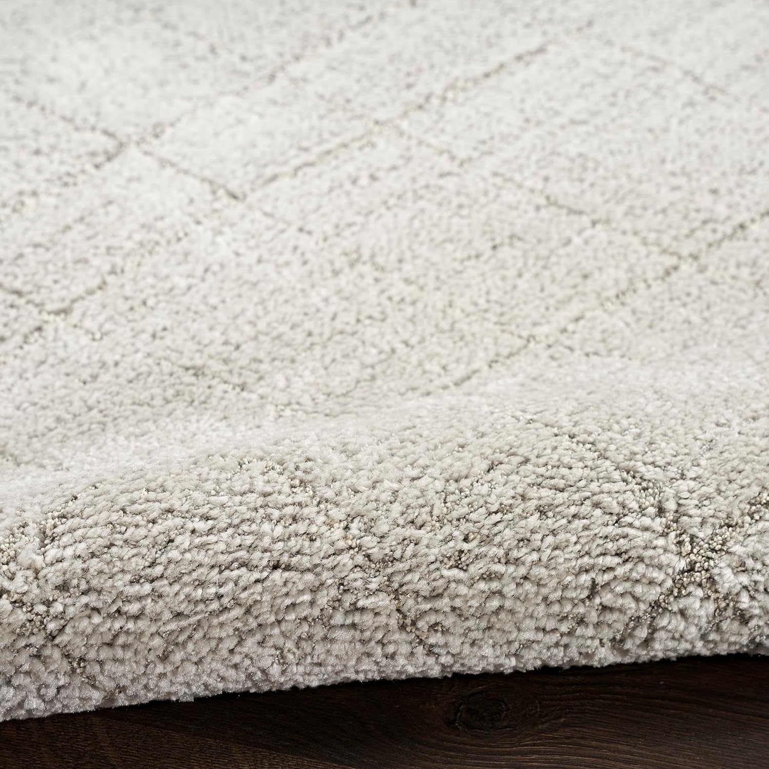 Nourison Home Andes Abstract Grey 2'2" x 7'6 Area Rug, Easy Cleaning, Non Shedding, Bed Room, Living Room, Dining Room, Kitchen (2x8)