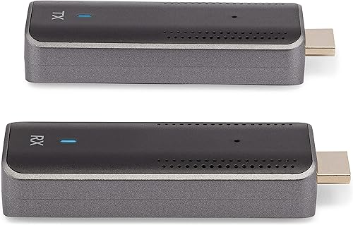 Vista 3 de ClearClick Kit de transmisor y receptor HDMI inalámbrico Mini - Transmite video HDMI hasta 1080P - Transmite desde HDMI, teléfono o tableta - Rango